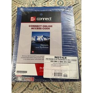 Signals and Systems + Connect, 1-semester Access, SEALED by Roberts, M. J. SE‎